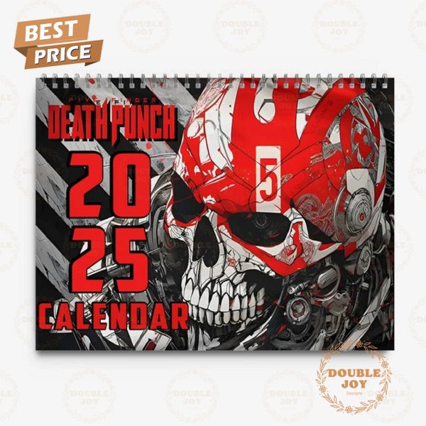 Five Finger Death Punch 2025 Wall Calendar