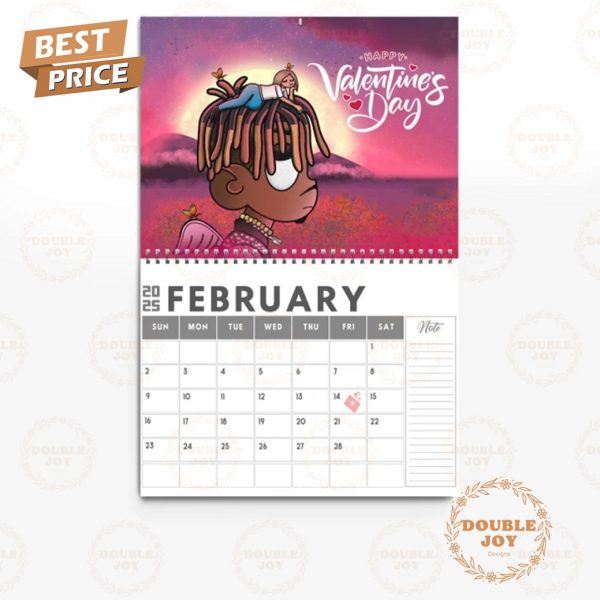 Juice WRLD 2025 Wall Calendar