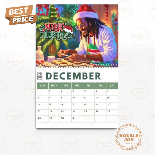 Bob Marley 2025 Wall Calendar