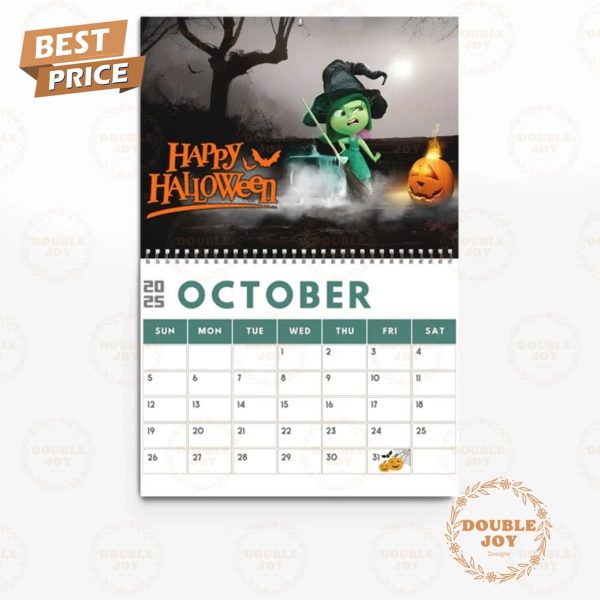 Inside Out 2 2025 Wall Calendar