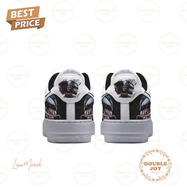 Venom Film The Last Dance Black White Designs Air Force 1 Sneakers