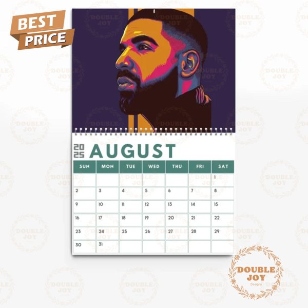 Drake 2025 Wall Calendar