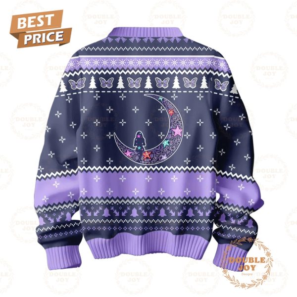 Olivia Rodrigo Moon And Butterfly Christmas Sweater