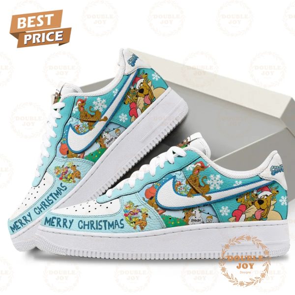 Scooby Doo Merry Christmas Air Force 1 Sneakers