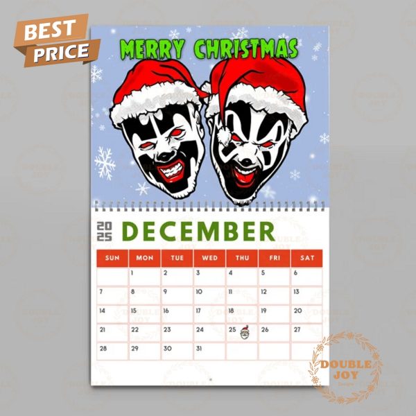 Insane Clown Posse 2025 Wall Calendar