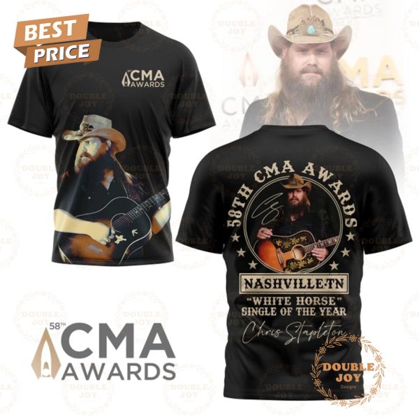 Chris Stapleton 58th Annual CMA Awards Nashville TN Entertainer Of The Year T-Shirt, Hoodie