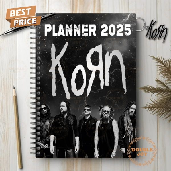 Korn Band 2025 Planner