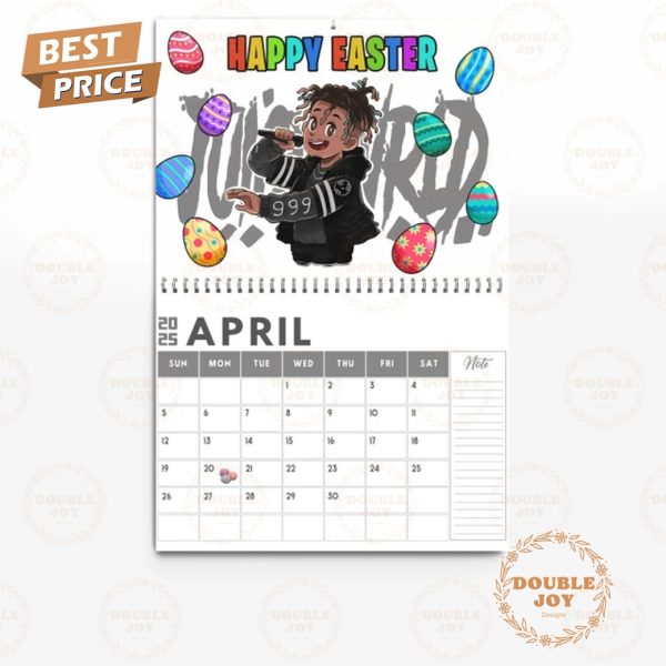 Juice WRLD 2025 Wall Calendar