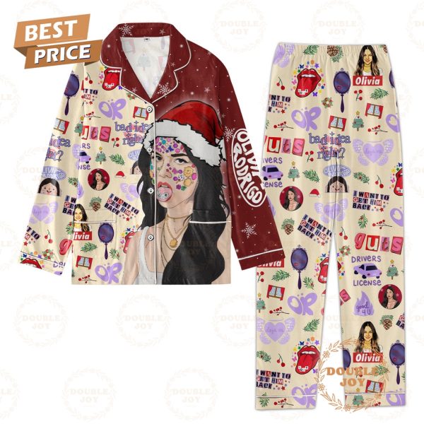 Olivia Rodrigo I Want To Get Him Back Merry Christmas Pajamas Set