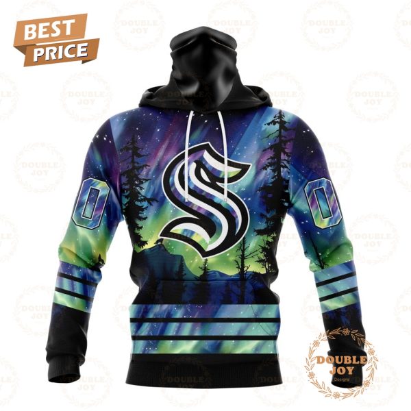 NHL Seattle Kraken Special Design With Northern Lights 2024 Hoodie