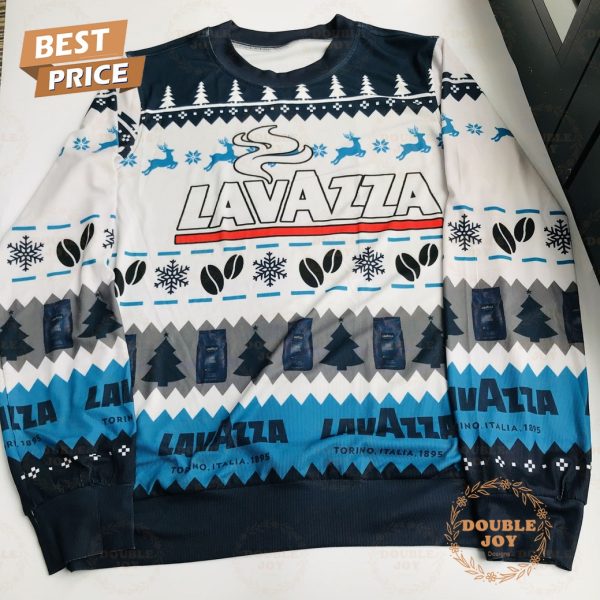 Lavazza Torino Italia 1895 Merry Christmas Sweater