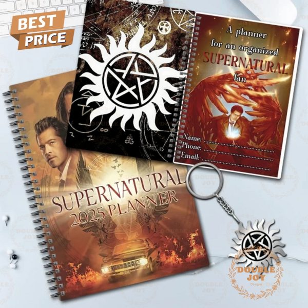 A Planner For An Organized Supernatural Fan 2025 Planner