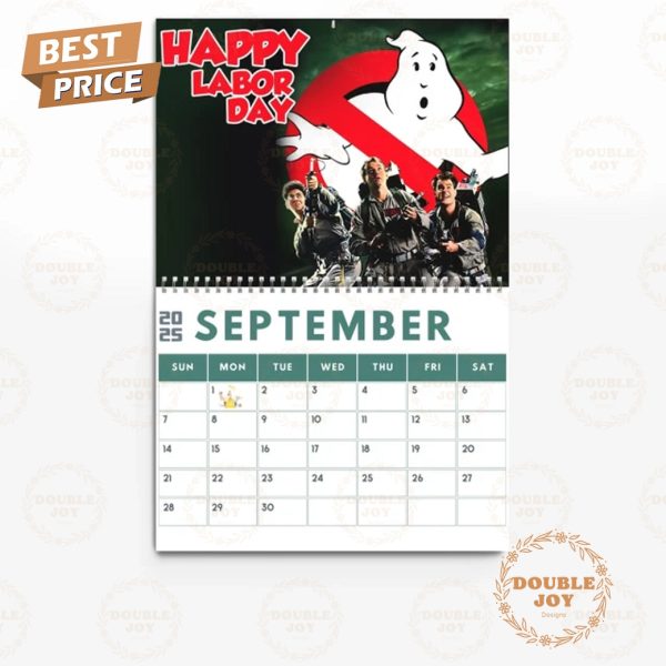 Ghost Busters 2025 Wall Calendar