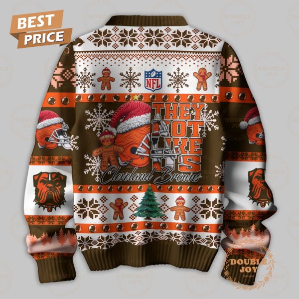 Cleveland Browns They Not Like Us Sweater