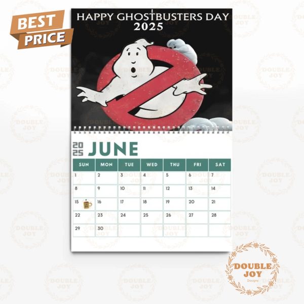 Ghost Busters 2025 Wall Calendar