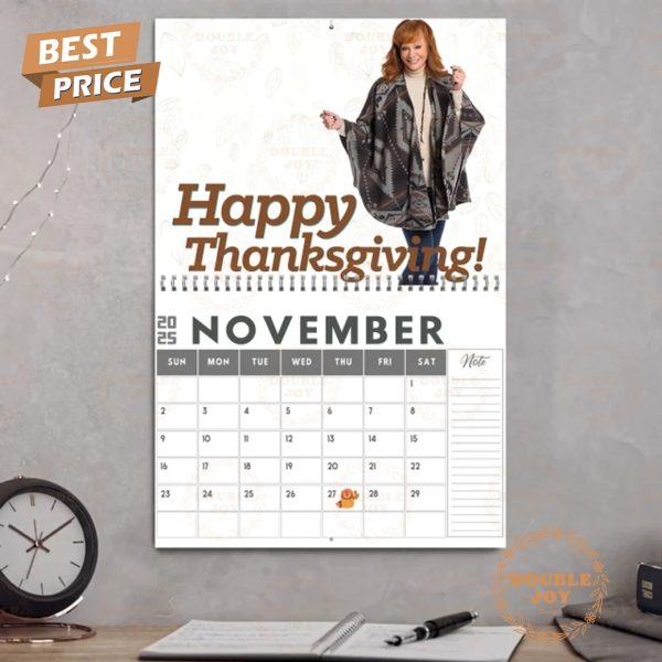 Reba McEntire 2025 Wall Calendar