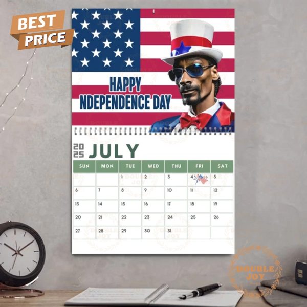 Snoop Dogg 2025 Wall Calendar