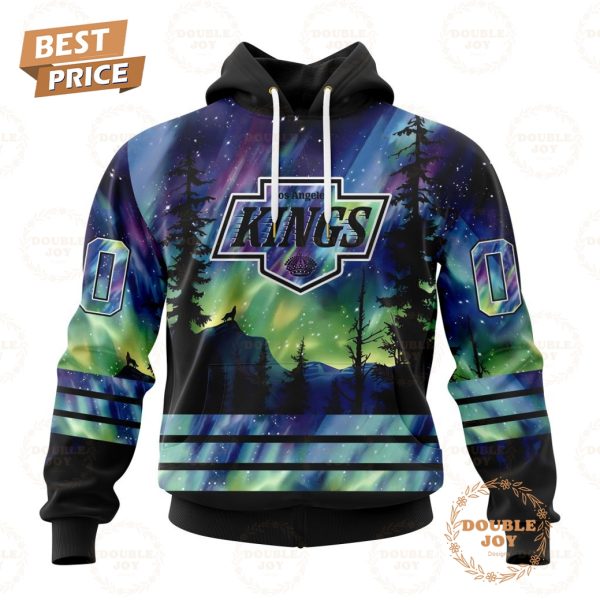 NHL Los Angeles Kings Special Design With Northern Lights 2024 Hoodie