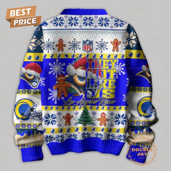 NFL They Not Like Us Los Angeles Rams Merry Christmas Sweater