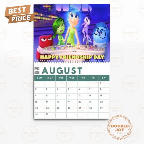 Inside Out 2 2025 Wall Calendar