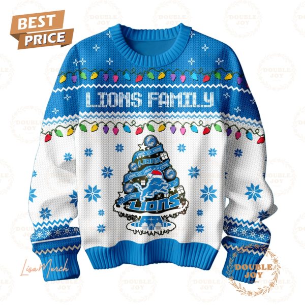 Have A Merry NFL Detroit Lions Christmas Sweater