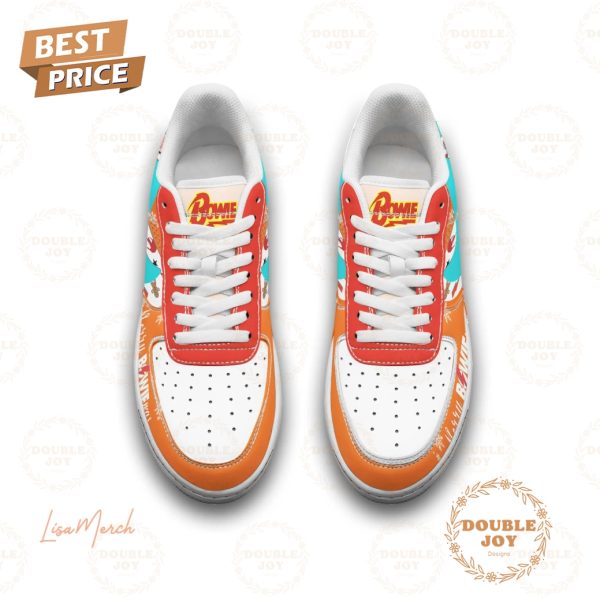 David Bowie Merry Bowiemas Air Force 1 Sneakers