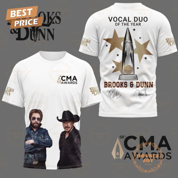 Kix Brooks And Ronnie Dunn 58th CMA Awards, Vocal Duo Of The Year T-Shirt, Hoodie