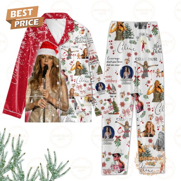 Celine Dion The Magic Of Christmas 2024 Pajamas Set