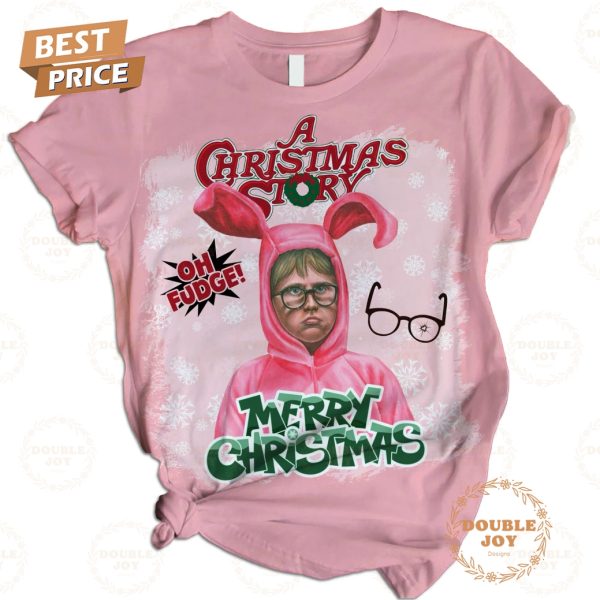 A Christmas Story Oh Fudge! Merry Christmas Fleece Pajamas Set