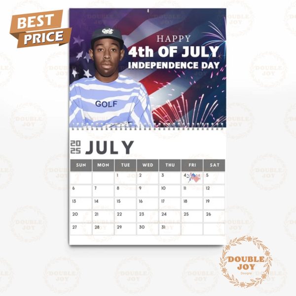 Tyler The Creator 2025 Wall Calendar