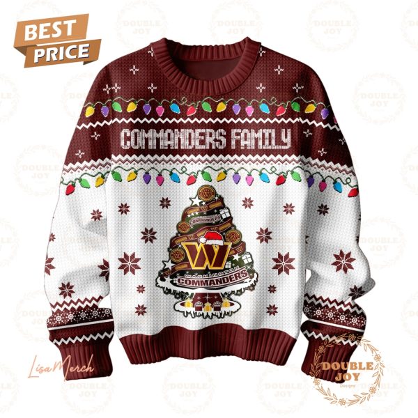 Have A Merry NFL Washington Commanders Christmas Sweater