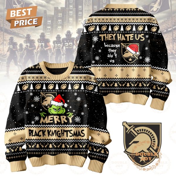 NCAA Army Black Knights They Hate Us Because They Ain’t Us Merry Knightsmas Sweater