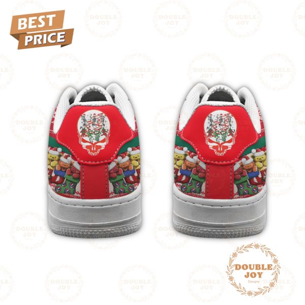 Grateful Dead Merry Christmas And To All A Grateful Night Air Force 1 Sneakers