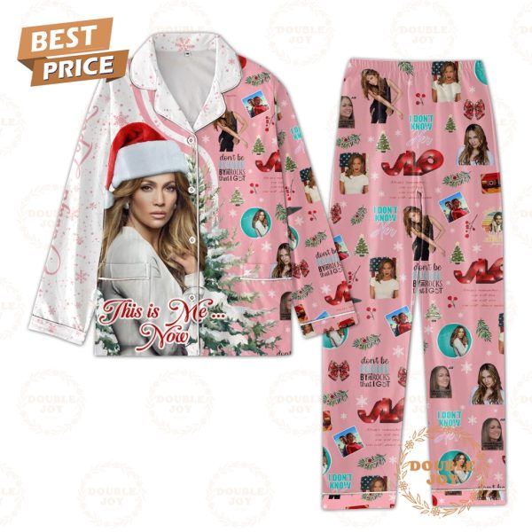 Jennifer Lopez This Is Me…Now Merry Christmas Pajamas Set