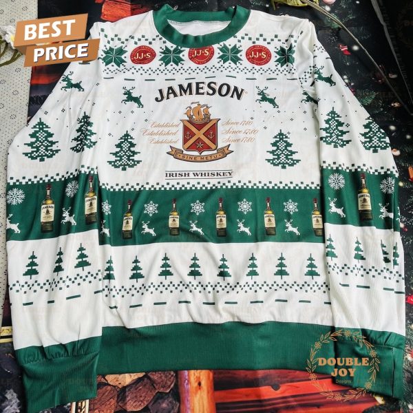 Jameson Irish Whiskey Sine Metu Sweater