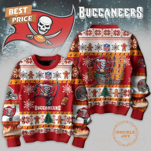 NFL They Not Like Us Tampa Bay Buccaneers Merry Christmas Sweater