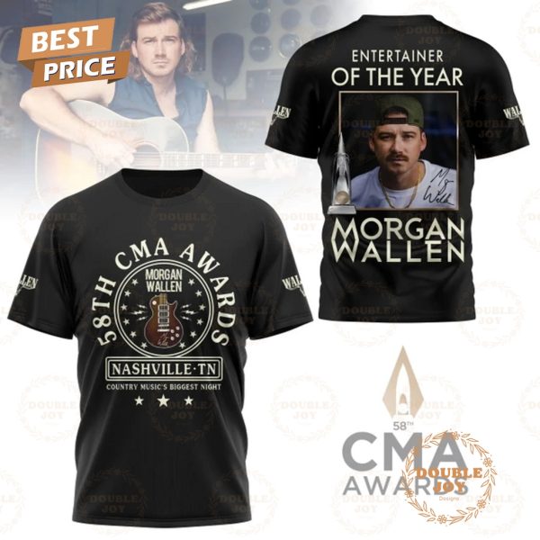 Morgan Wallen 58th Annual CMA Awards Nashville TN Country Music’s Biggest Night, Entertainer Of The Year T-Shirt, Hoodie