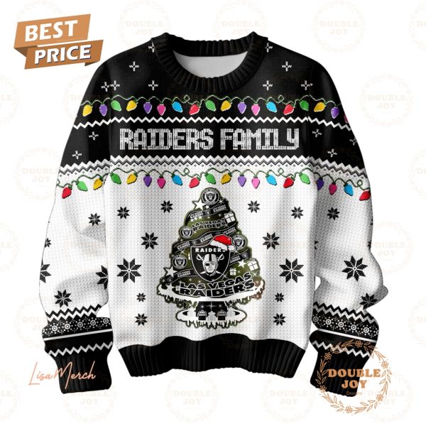 Have A Merry NFL Las Vegas Raiders Christmas Sweater