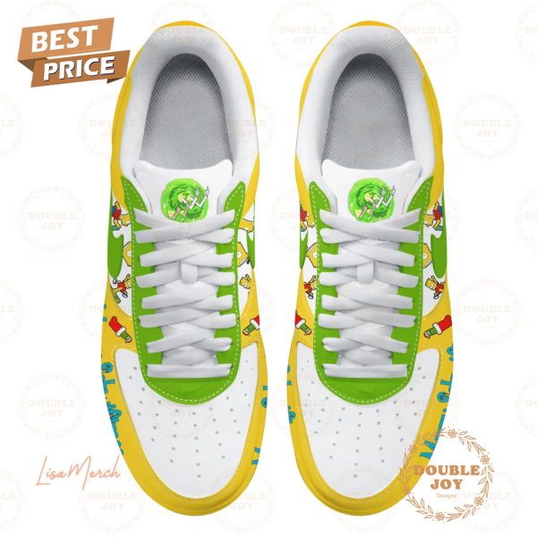 Rick And Morty Merry Schwiftmas Air Force 1 Sneakers