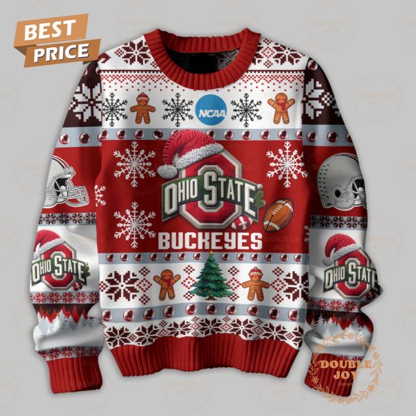 NCAA They Not Like Us Ohio State Buckeyes Merry Christmas Sweater