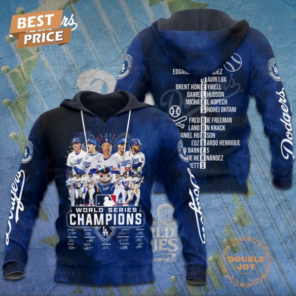 MLB World Series Champions 2024 Los Angeles Dodgers T-Shirt, Hoodie