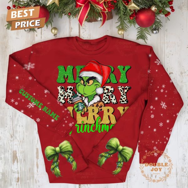 The Grinch Merry Merry Merry Grinchmas Sweater