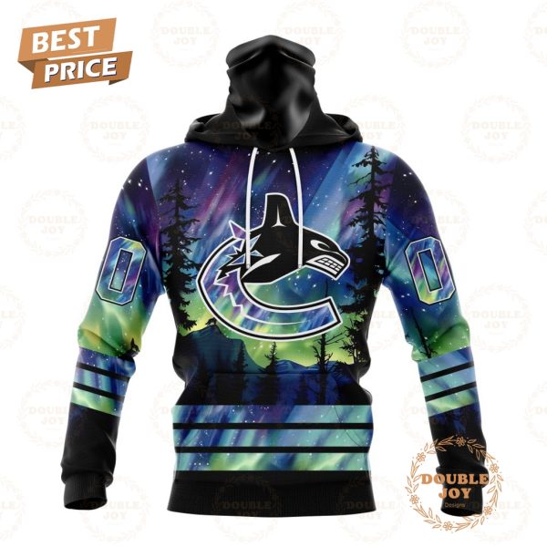 NHL Vancouver Canucks Special Design With Northern Lights 2024 Hoodie