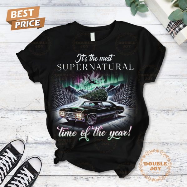 It’s The Most Supernatural Time Of The Year! Fleece Pajamas Set