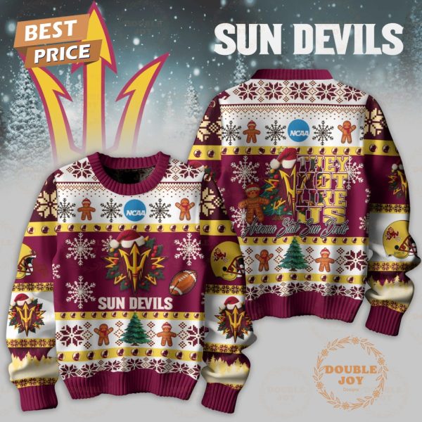 NCAA They Not Like Us Arizona State Sun Devils Sweater