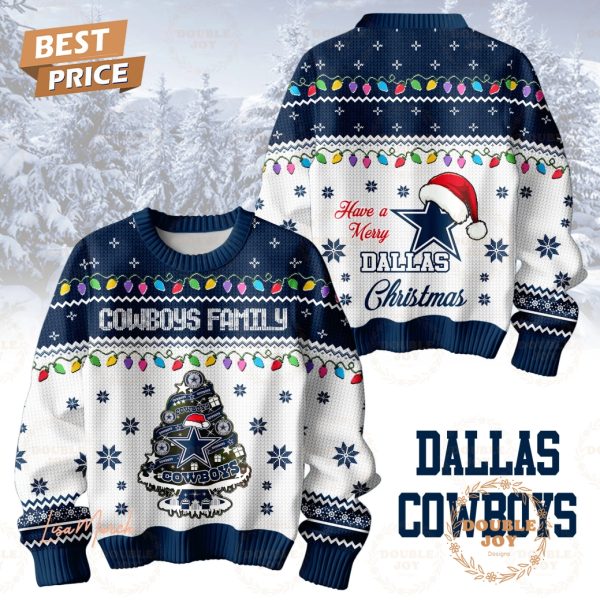 Have A Merry NFL Dallas Cowboys Christmas Sweater