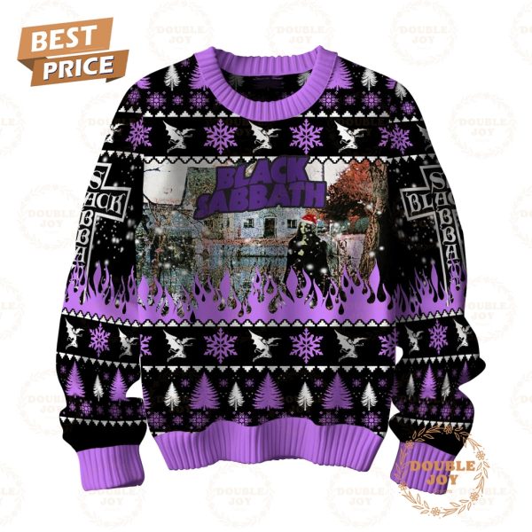 Black Sabbath Master Of Reality Merry Christmas Sweater