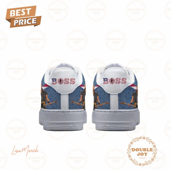 American Rock Star Bruce Springsteen Tribute Air Force 1 Sneakers