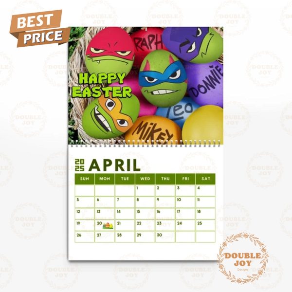 Teenage Mutant Ninja Turtles 2025 Wall Calendar