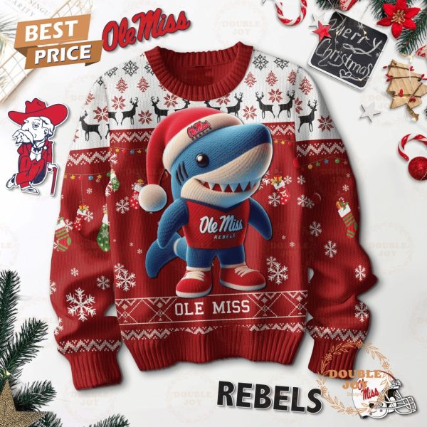 Ole Miss Rebels Merry Christmas Ole Miss Sweater